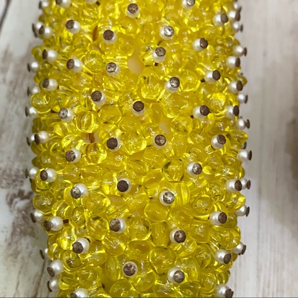 Vintage Mid Century Modern Beaded Pins FRUITS Retro Home Decor Collectible - Picture 9 of 13